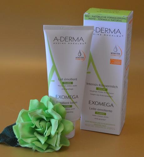 Leche Emoliente “Exomega” de A-DERMA – el cuidado de las pieles con tendencia atópica