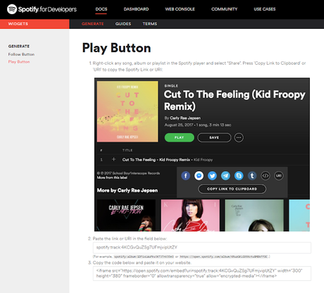 Cómo incluir canciones de Spotify con la portada del disco en tu página Web Cómo incluir canciones de Spotify con la portada del disco en tu página Web