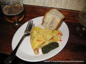 Ruta de tapas por Madrid Tortilla patatas Casa Parrondo