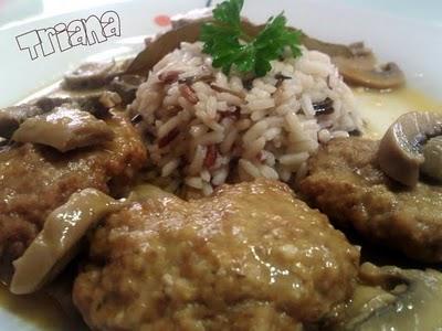 Filetes rusos en salsa