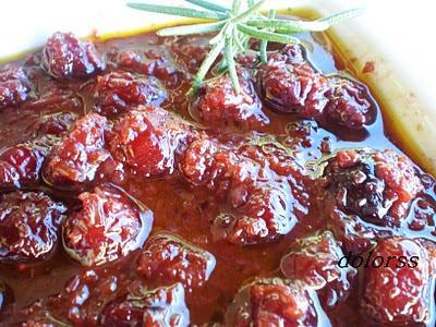 SALSA  DE ARÁNDANOS