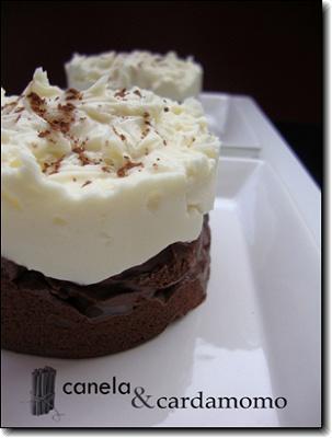 Comida Día del Padre – Crema de Queso en cama de Chocolate