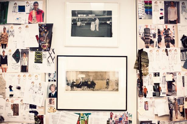 EL ESTUDIO DE OSCAR DE LA RENTA EN MANHATTAN