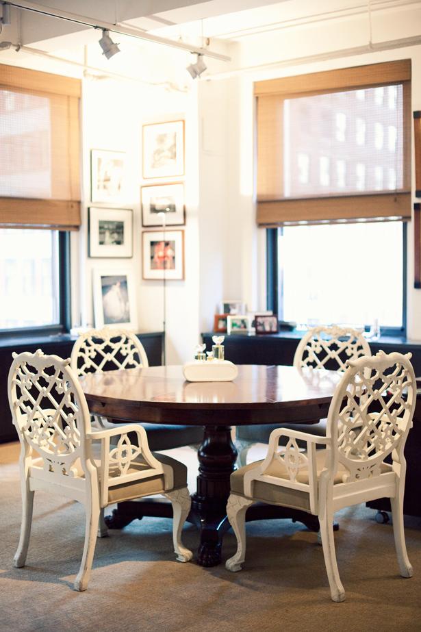 EL ESTUDIO DE OSCAR DE LA RENTA EN MANHATTAN