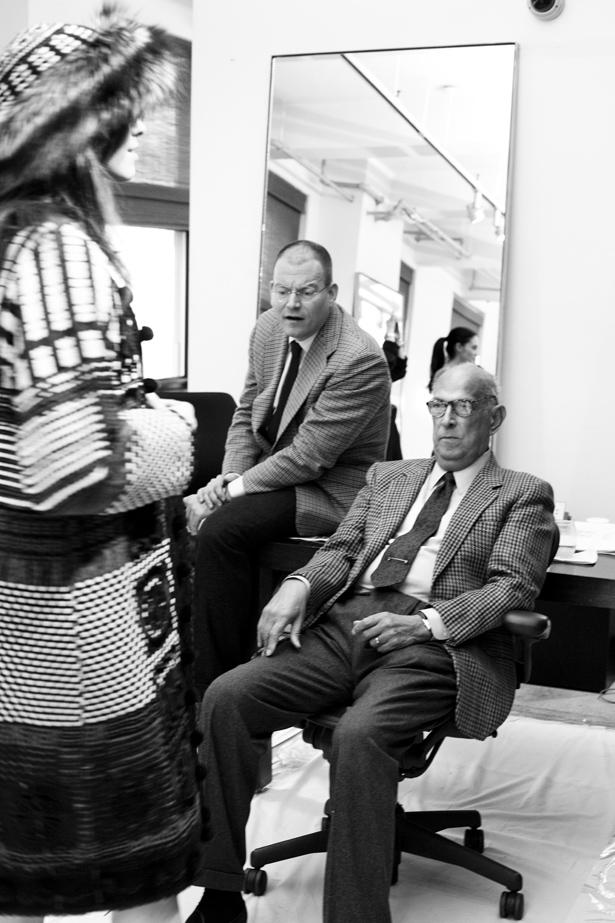 EL ESTUDIO DE OSCAR DE LA RENTA EN MANHATTAN