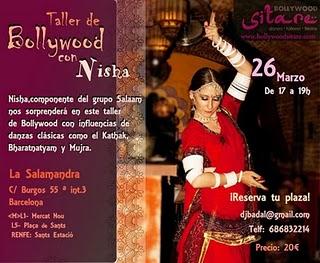 Taller de Bollywood clásico con Nisha en Barcelona