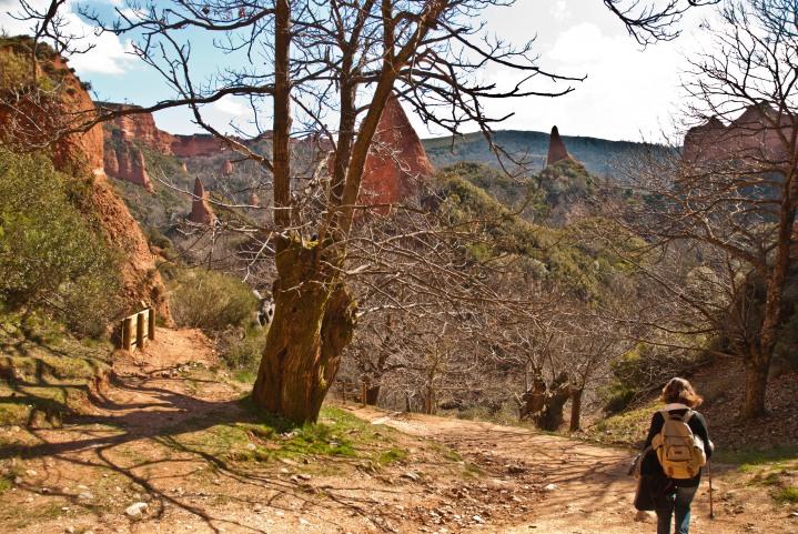 Visita a las Médulas en el Bierzo.  Por Max.