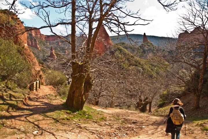 Visita a las Médulas en el Bierzo.  Por Max.