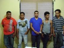 APRESAN INTEGRANTES DE UNA BANDA