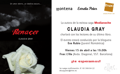 PRESENTACION RENACER CLAUDIA GRAYEN BARCELONALa peor pesa...