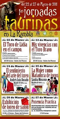 Primeras Jornadas Taurinas en la Rambla (Córdoba)