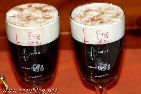 Café Irlandes en el día de San Patricio (Receta de Irish coffee)