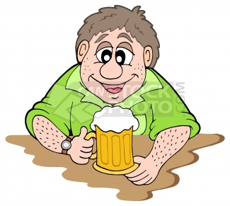 Hombre que investiga una historia sobre monjes  ,sobrevive a agua y cerveza