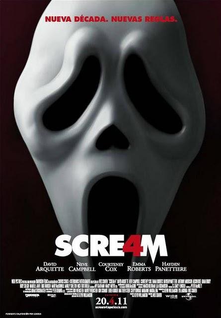 Tráiler y póster en castellano de 'Scream 4'