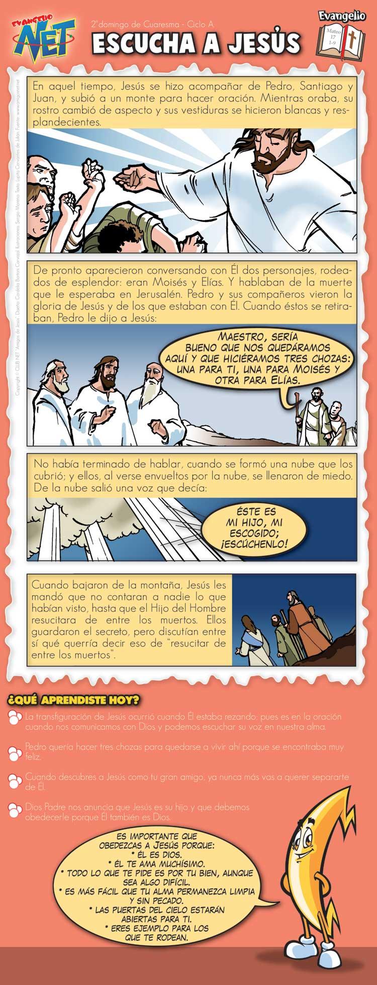 Evangelio Dominical: 20 de Marzo del 2011 (Segundo domingo de Cuaresma)