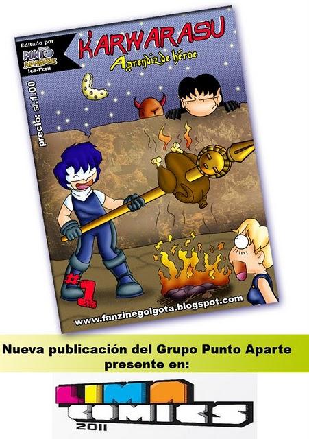 Punto aparte presenta K'arwarasu en el LIMA COMICS