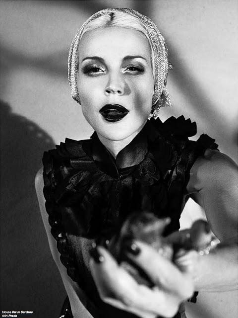 Daphne Guinness In Honor of St. Patrick's Day.