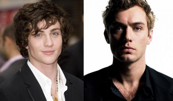 Aaron Johnson y Jude Law para Anna Karenina