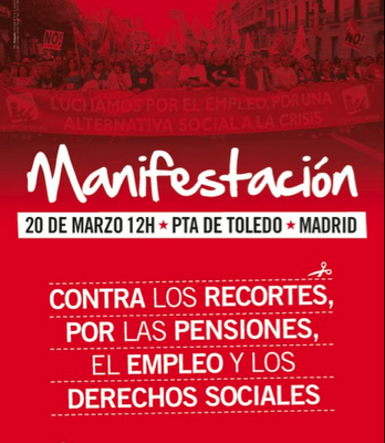¡Madrileños, salgamos a la calle!