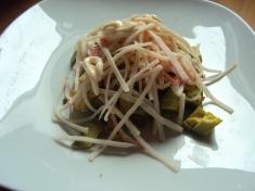 Ensalada de Cangrego y Aguacate