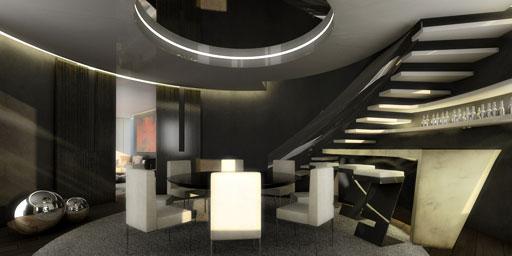 Reforma de A-cero de un edificio para diseñar dos lujosos apartamentos en una exclusiva zona de Madrid