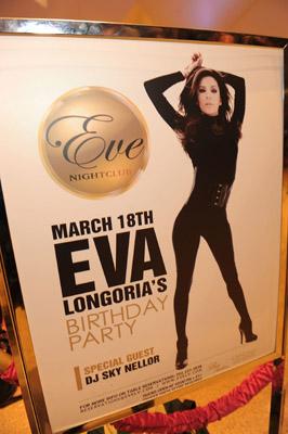 Eva Longoria celebró su 36 cumpleaños en 