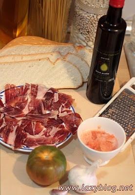 La tostada del Bar Jamón