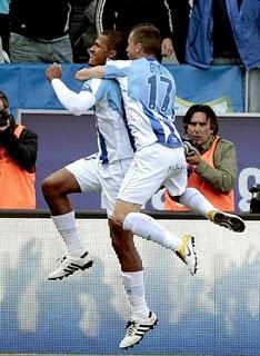 MALAGA CF  2-0  RCD. ESPANYOL