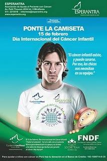 PONTE LA CAMISETA CONTRA EL CÁNCER INFANTIL