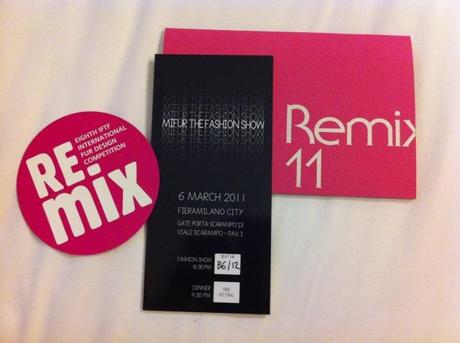 REMIX in Milan remix competition mifur milan 2011