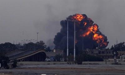 Las potencias occidentales atacan Libia por segunda noche