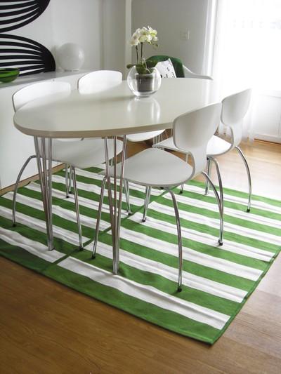 Ikea hack: 2 alfombras pequeñas = 1 grande