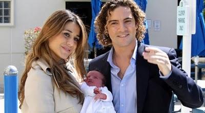 Alejandro Sanz fue el padrino bautizó la hija de Bisbal