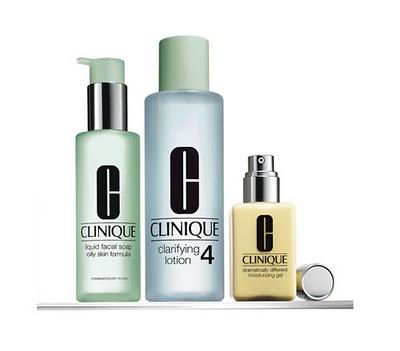 Tres pasos de belleza de Clinique