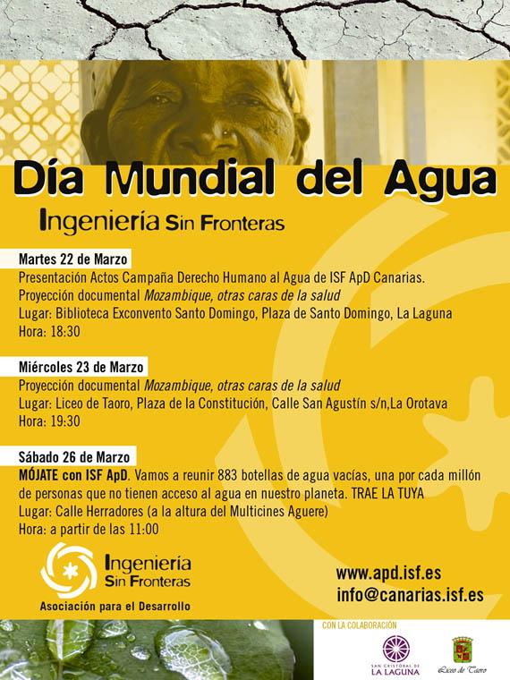 DÍA MUNDIAL DEL AGUA EN TENERIFE