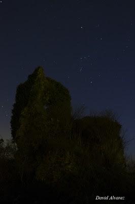 Un castillo a la luz de la luna