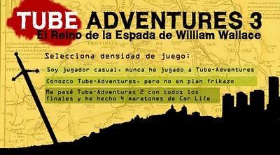 Tube Adventures 3: El Reino de la Espada de William Wallace