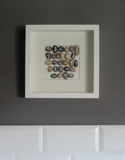 HACER UN CUADRO CON PIEDRAS