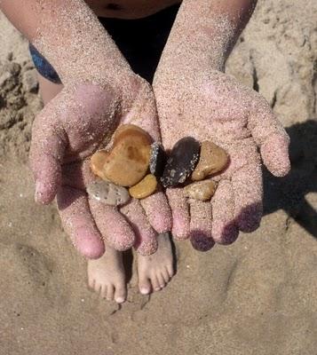 HACER UN CUADRO CON PIEDRAS
