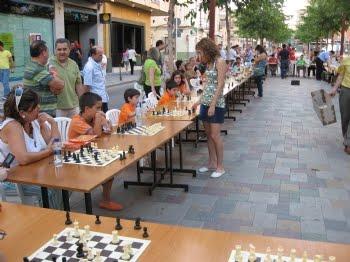 Ajedrez en la calle, La Roda (Albacete)