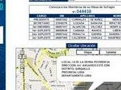 Onpe difunde mapa geográfico centros votación