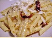 Penne mascarpone tomates secos