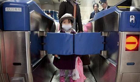 Buscando salir Fantasmas en las calles de Tokio.