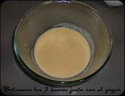 * Hoy receta!! Bizcocho Tropical de Yogur.. mmm *