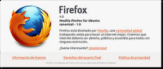 Firefox 4 en Español Ubuntu