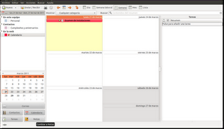 Calendario Evolution Ubuntu