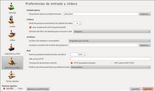 Vlc aceleracion grafica en ubuntu