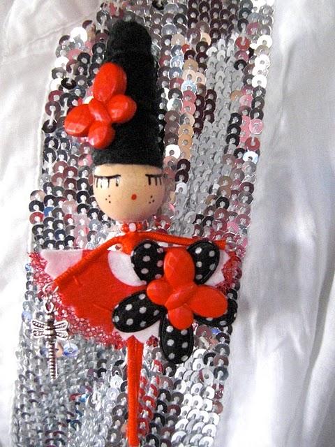 Red, white and polka dot....................