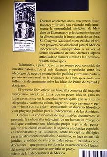 EL PERUANO MERCEDARIO Y SANMARQUINO TALAMANTES, PRIMER CONSTITUCIONALISTA DE MÉXICO