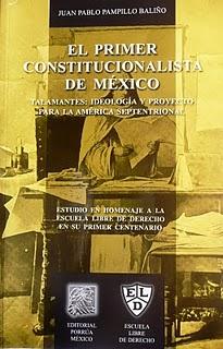 EL PERUANO MERCEDARIO Y SANMARQUINO TALAMANTES, PRIMER CONSTITUCIONALISTA DE MÉXICO